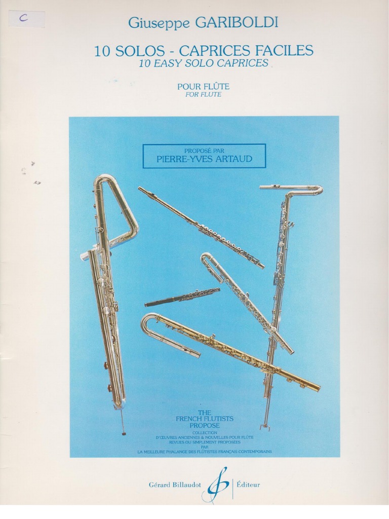 Gariboldi - 10 Solos Caprices Faciles PDF | PDF