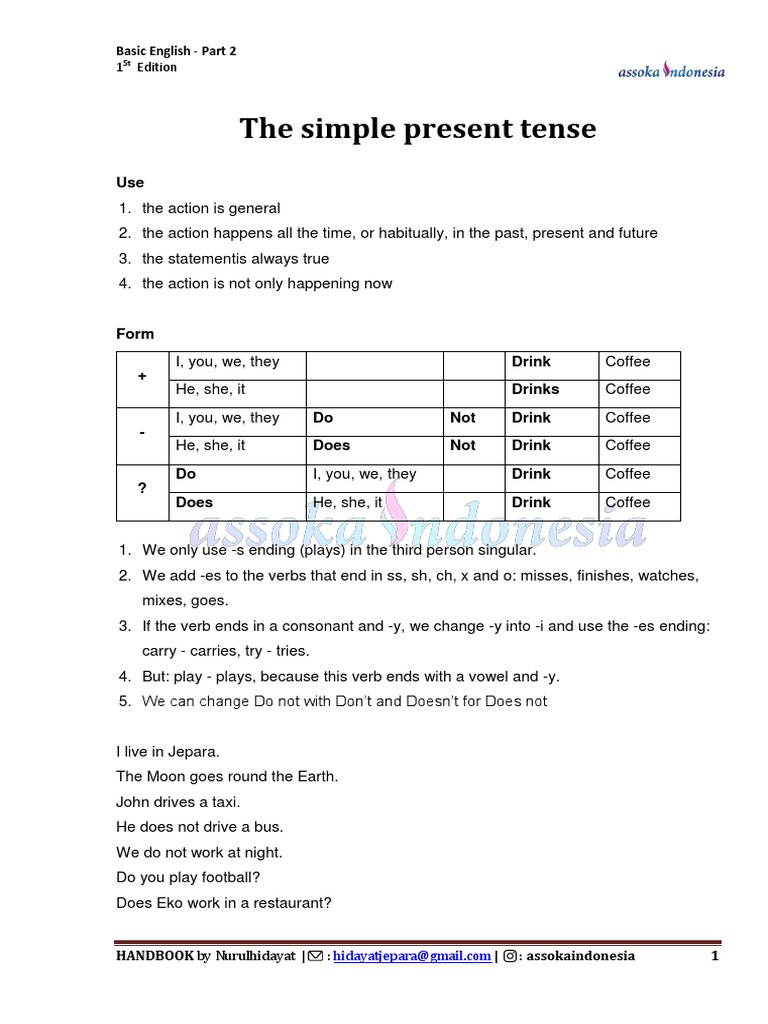 Basic English - Part 2 (1st Edition) 2 | PDF | Pronoun | English Language