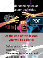 1.3 Understanding Scalar and Vector Quantities