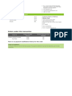 Payment Details Report: Orders Under This Transaction