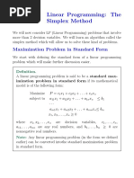 Simplex Method