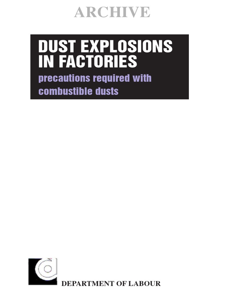 Dust Explosion PDF | PDF | Business