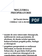 Pregătirea Preoperatorie