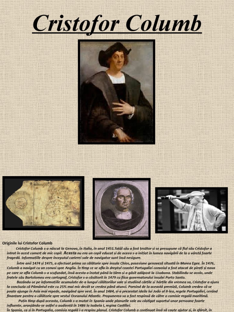 Cristofor Columb | PDF