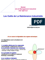 Les Outils de La Maintenance Industrielle: Master Ingénierie Et Management Industriel FST Settat