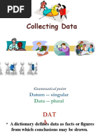 Presentation of Data