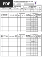 School Form 7 (SF7) School Personnel Assignment List and Basic Profile