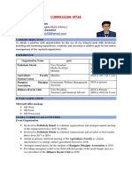 Md. Tahmiduzzaman: Curriculum Vitae