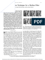 Error Detection Technique For A Median Filter: Luis Alberto Aranda, Pedro Reviriego, and Juan Antonio Maestro