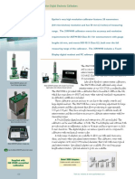 Very High Resolution Digital Electronic Calibrators: Model 3590 Adapters Supplied With ISO 17025 Accredited Calibration