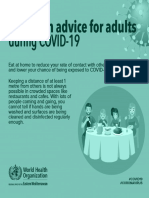 Nutrition For Adults During COVID-19