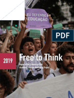 Free To Think: Report of The Scholars at Risk Academic Freedom Monitoring Project