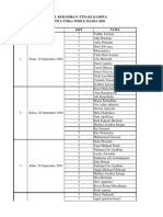 Jadwal Kahadiran (TTD) Ke Kampus Beasiswa STIKes WDH & MASDA 2020-1