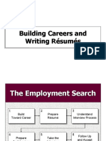 5.2 Building Career & Writing Resume's