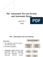 Autonomic Drugs 2020 Part 1 Intro