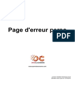 Page D Erreur Perso