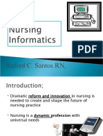 Nursing Informatics Lecture Anfred