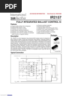 Fully Integrated Ballast Control Ic: Features