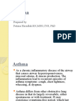 Asthma: Prepared by Fatima Hirzallah RN, MSN, CNS, PHD