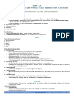 RESPIRATORY DISTURBANCES - Handouts