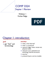 COMP 3324: Chapter 1 Review