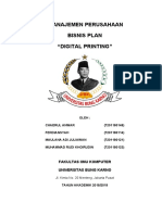 Bisnis Plan Kel 4 Digital Printing