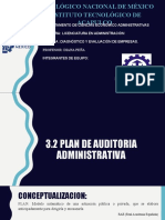 Plan de Auditoria Administrativa