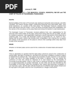 G.R. No. L-11014 January 21, 1958 Victoriana Espiritu Vs The Municipal Council, Municipal Mayor and The Chief of Police of Pozorrubio, Pangasinan