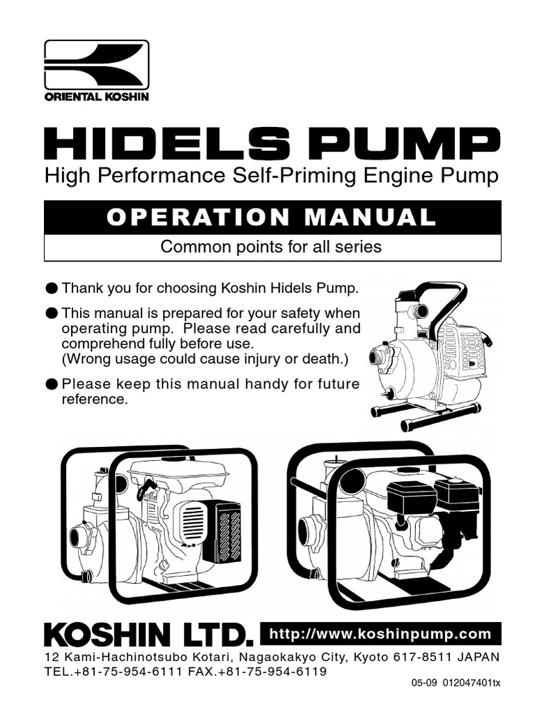 Pump Manual PDF | PDF | Pump | Gasoline
