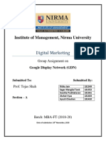 Institute of Management, Nirma University: Digital Marketing