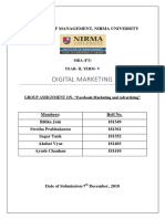Digital Marketing: Institute of Management, Nirma University