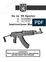Sa Vz. 58 Sporter: Instructions Manual
