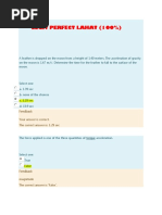 CALCULUS BASED PHYSIC1 PRE Quiz1 FINALS