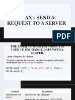 AJAX - Send A Request To A Server