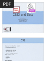 CSS3 and Sass: Mark Volkmann Object Computing, Inc. Strange Loop 2011