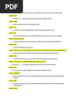 21st Century Literature ANSWERS (First & Second Quarter)