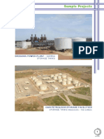 Gambia power plant and petroleum storage tanks