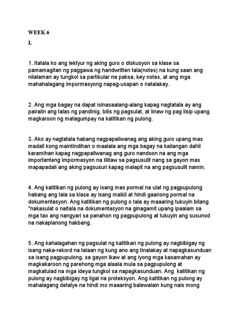 Filipino Essay | PDF