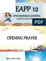 Synchronous Learning: Learn With Me, Let'S Begin!