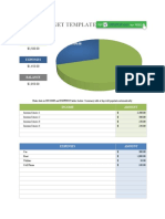 Simple Budget Template: Income