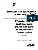 Manual de Operacion Telehandler G6-42P PDF
