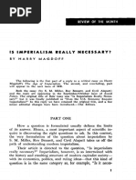 1970 - Magdoff - Is Imperialism Really Necessary? Part 1