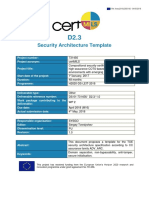 Security Architecture Template Provides Defense-in-Depth Design