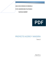 Tarea 3 Proyecto Acero y Madera