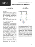 Power Optimization in LTE