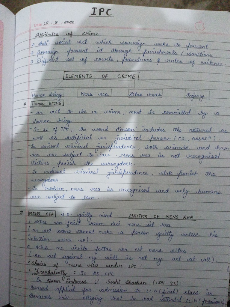 Ipc Notes | PDF