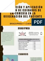 Elaboración y Aplicación Del Plan de Cuidados de Enfermería en La Oxigenación Del Paciente