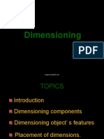 Dimensioning first
