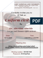 Talk On UCC - Invite