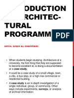 Architecture Programming 2